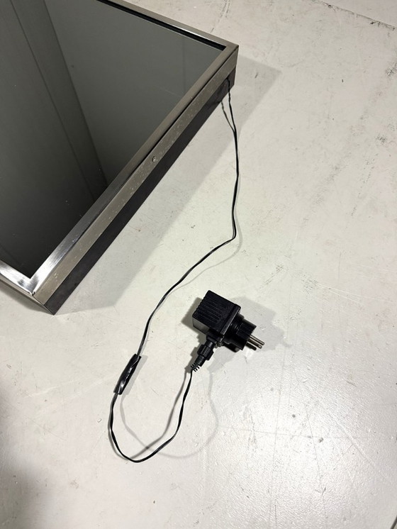 Image 1 of Infinity wall mirror illuminated mirror 1970-80's