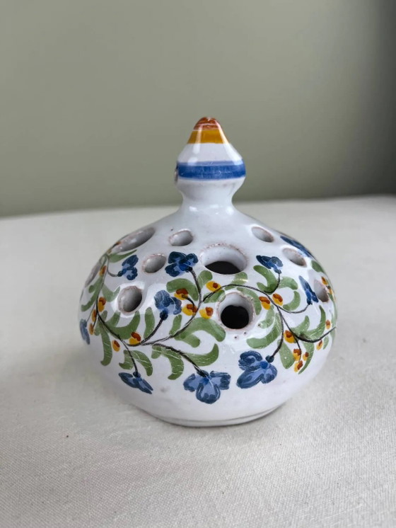 Cuadro de flores antiguo – Jarrones, Porcelain, Bohemian (photo 2 of 7)