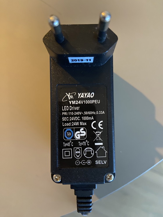 Image 1 of Prachtige staande design lamp (zwart)