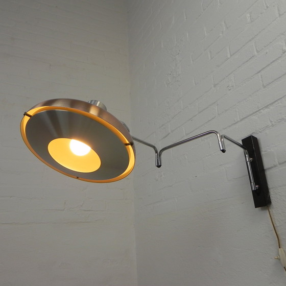Image 1 of Wall Lamp With Swivel Arm, Lakro, 1960s