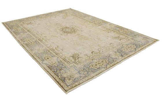 Image 1 of Original hand-knotted Persian rug, vintage Art Modern style, 332 x 240 cm, excellent condition