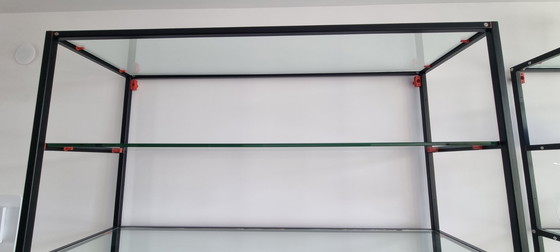 Image 1 of Meccanica / Valcucine shelving units yellow