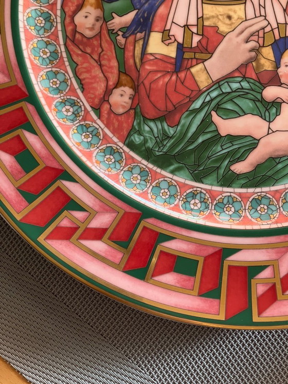 Image 1 of Assiette murale originale Rosenthal Versace 2001