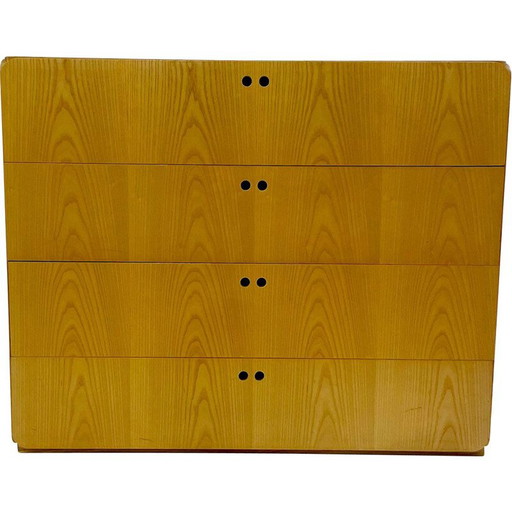 Commode vintage en bois par Derk Jan de Vries, 1980