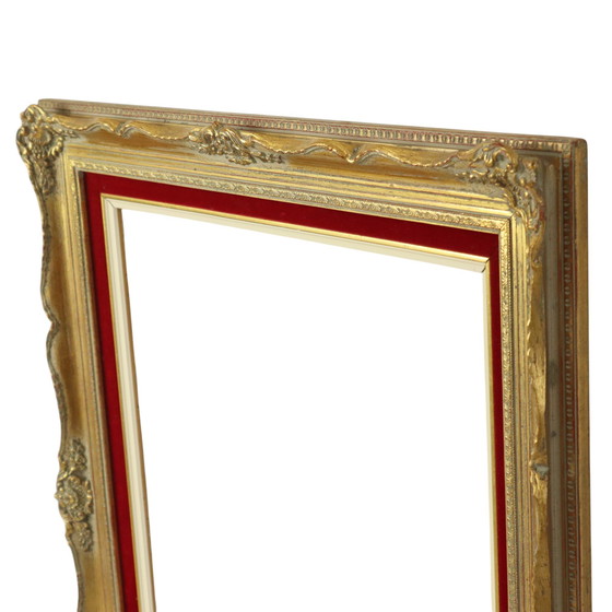 Image 1 of Gilded Painting List Baroque Style 65x55cm
