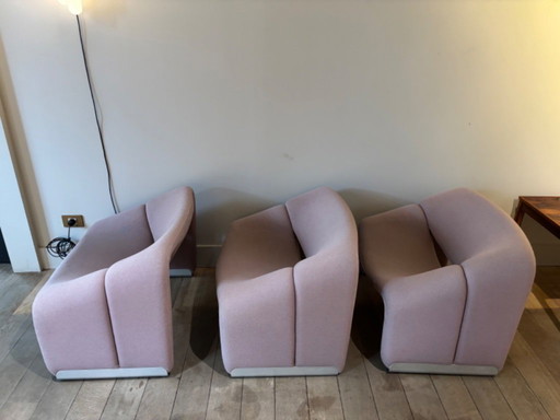 3x pierre paulin groovy chair