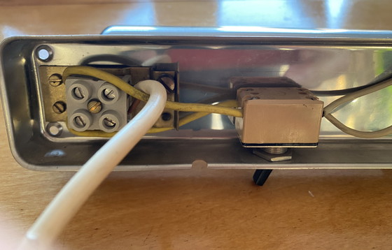 Image 1 of 2 wandlampjes verchroomd