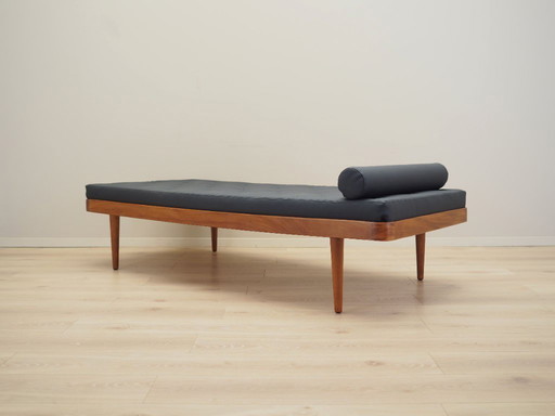 Tagesbett aus Teakholz, dänisches Design, 1970er Jahre, Produktion: Dänemark