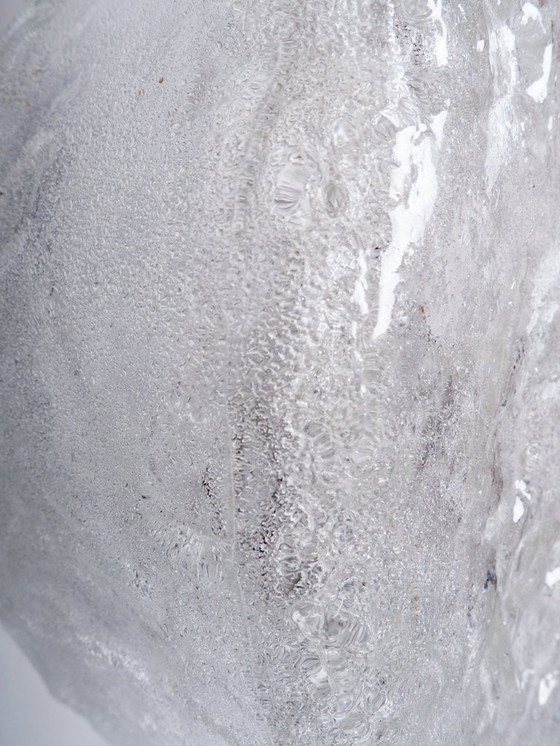 Image 1 of Wand- of plafondlamp IJsglas