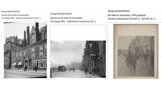 Image 1 of Amsterdam Rokin - Breitner Studie - M.H. Mackenzie