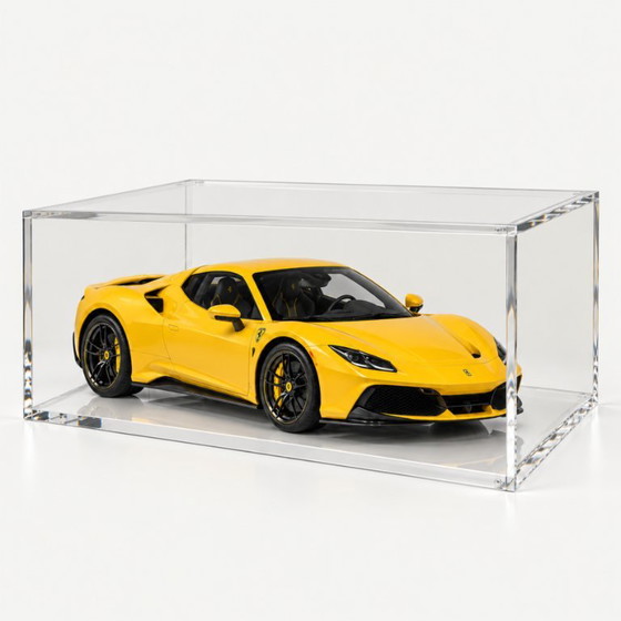 Vitrina modular de acrílico para coches a escala 1:18, Zilvaris, Objetos decorativos, MDF, Transparente, Modern (foto 2 de 5)