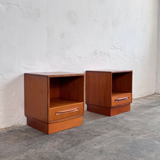 Pair of G-Plan "Fresco" Nightstands, 1970