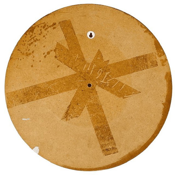 Image 1 of Italienischer Spiegel, weißes Holz, Mid-Century-Space-Age-Stil, 1970er Jahre