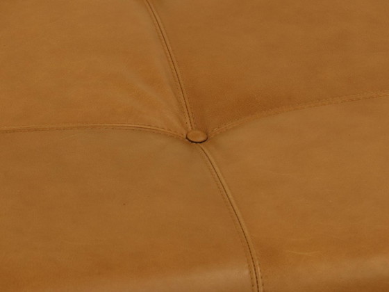 Image 1 of Sofá cama Arne Vodder AV57 de cuero coñac para Nielaus