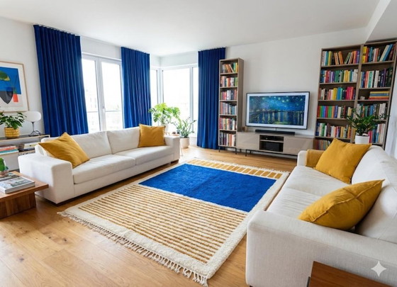 Image 1 of Alfombra bereber marroquí de 200 cm x 300 cm.