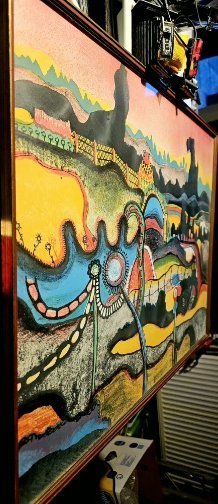 Image 1 of HUGO WULTZ exclusive Xl colorLitho 23/40 'Fantastic Realism'