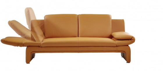Nolte Polstermöbel – Pegasus – 2-Sitzer-Sofa 162 cm – echtes rotes Leder – hergestellt in Deutschland (photo 8 of 8)