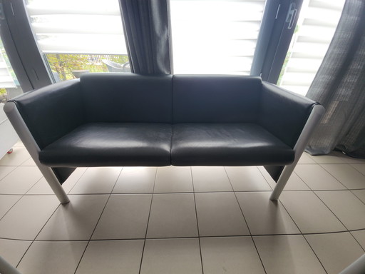 Wilkhahn 830 by Klaus Franck & Werner Sauer - 2-seater sofa + 2 armchairs (ex-European Parliament)