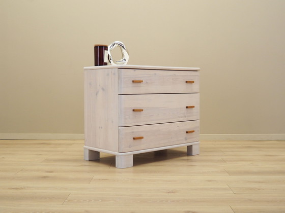 Image 1 of Dennenhouten ladekast, Deens ontwerp, jaren 1960, Productie: Denemarken