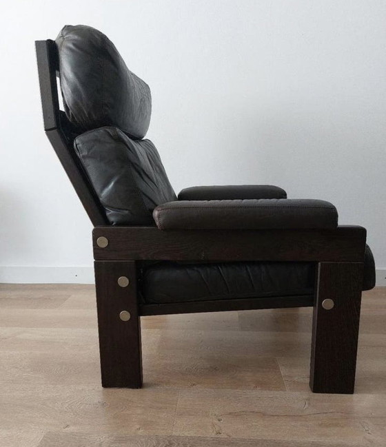 Image 1 of Vintage leather armchair Coja Culemborgh