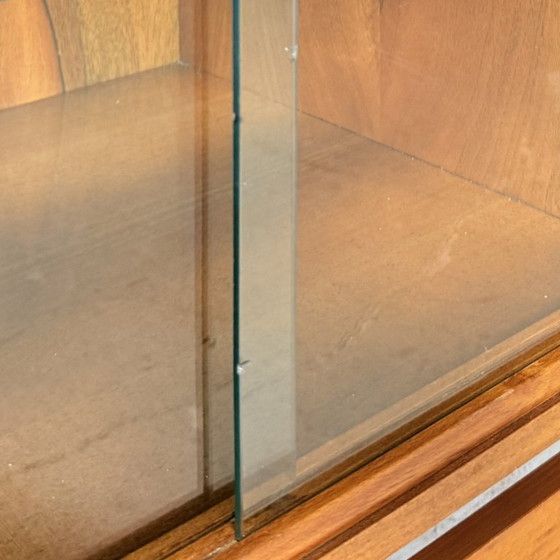 Image 1 of Vintage sideboard/television cabinet high gloss walnut, Bilea