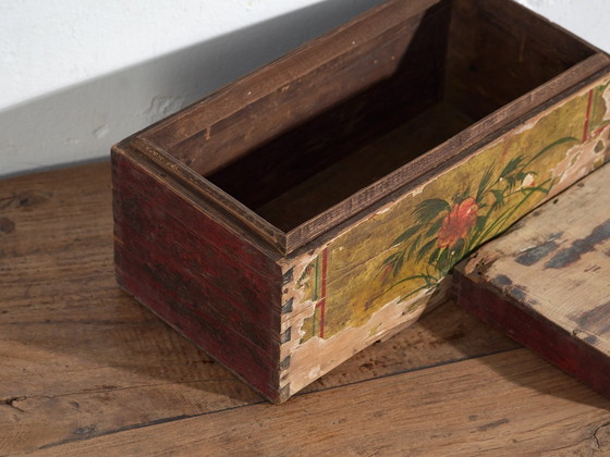 Kleine antike orientalische Schatulle mit Blumendetails (ca. 1900) #32 – Dekorative Objekte (photo 22 of 40)