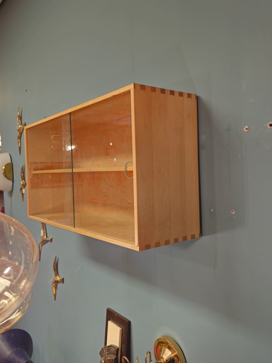 Image 1 of Vetrina da parete vintage, vetrina, mobile espositivo, vetrina a muro