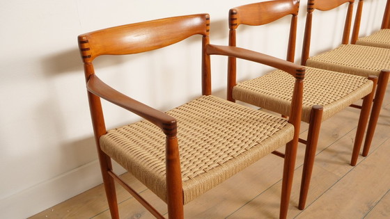 Image 1 of 6 x dining chair | Bramin | H.W. Klein | Teak | Restored