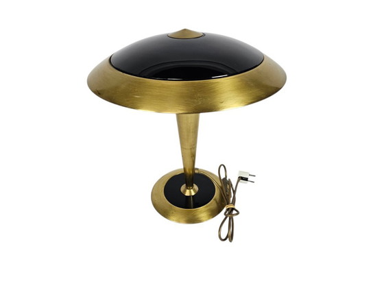 Image 1 of Egoluce - Oscar Torlasco - messing - tafellamp - 1980's