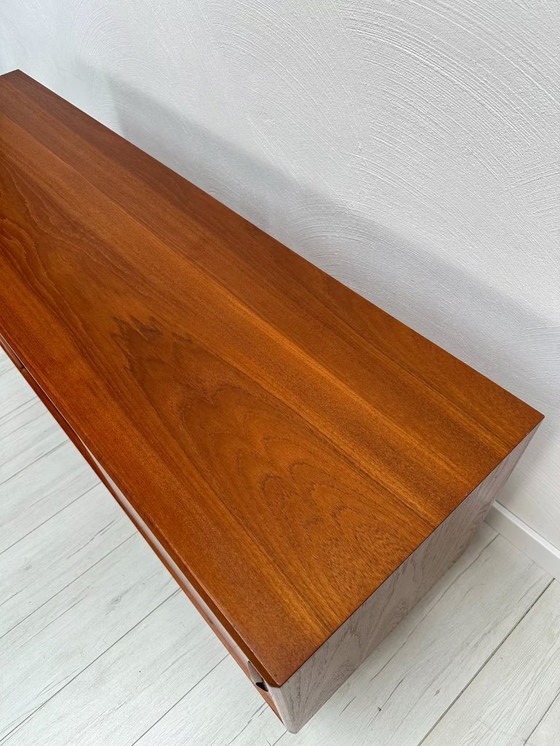 Image 1 of Buffet vintage danois en teck du Mid Century par Clausen & Søn 60s 70s