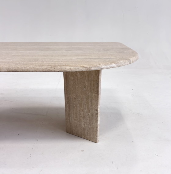 Image 1 of Travertine coffee table, 1980s