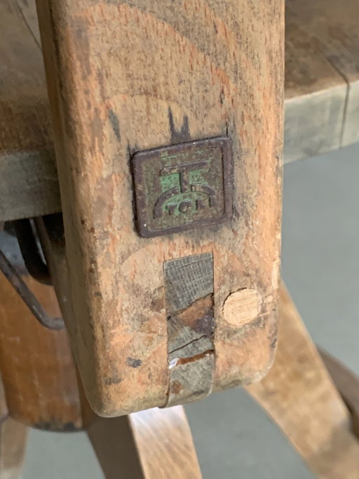 Architektenstuhl von Albert Stoll für Der Federdreh, 1920er Jahre.