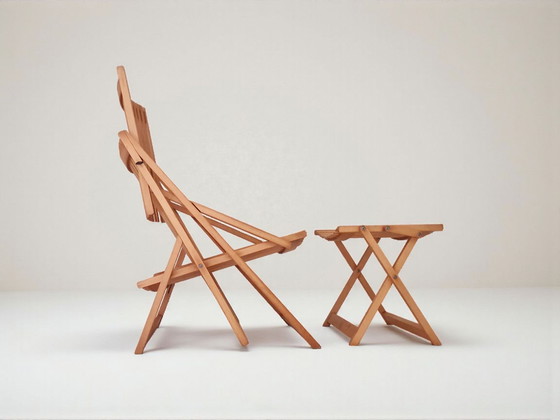 Image 1 of Jean-Claude Duboys - Attitude A1 Sessel + A4 Ottomane, Frankreich 1980