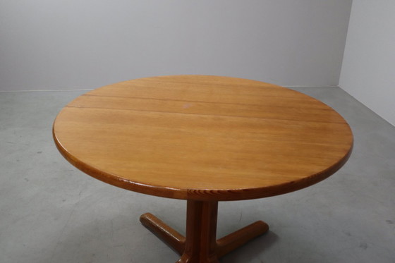 Image 1 of Scandinavian solid pine extendable dining table