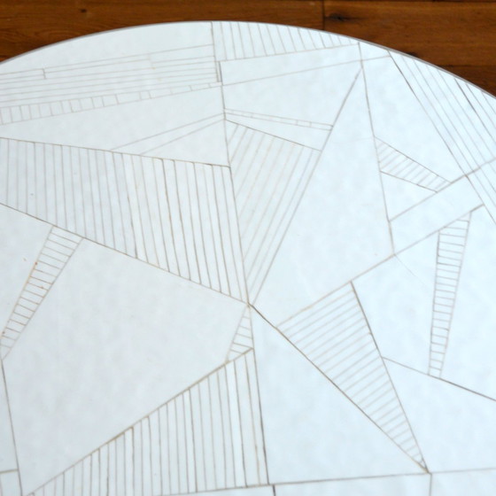 Image 1 of Round coffee table by Berthold Müller - Oerlinghausen / Germany 1960s