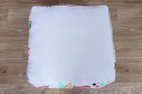 Image 1 of Copri pouf kilim marocchino fatto a mano
