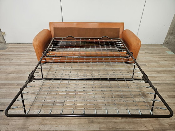 Divano letto a tre posti "Piumotto" di Arrigo Arrigoni per Busnelli, 1970 – Divani 3 posti, Pelle (photo 20 of 22)