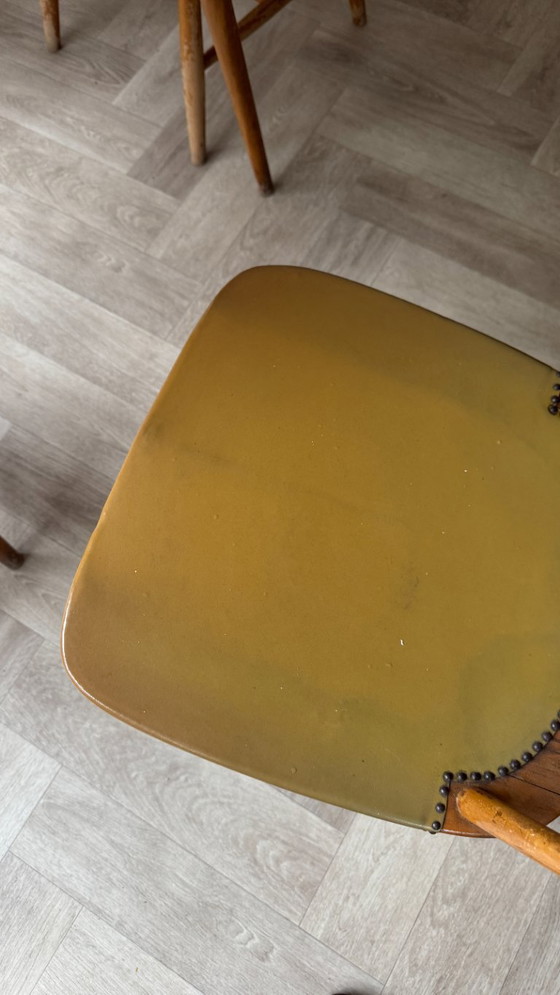 Image 1 of Silla de láminas 4x con tablero de terrazo