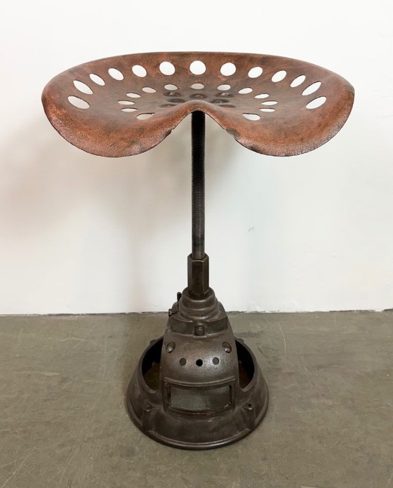 Image 1 of Vintage Industrial Swivel Chair, 1950s
