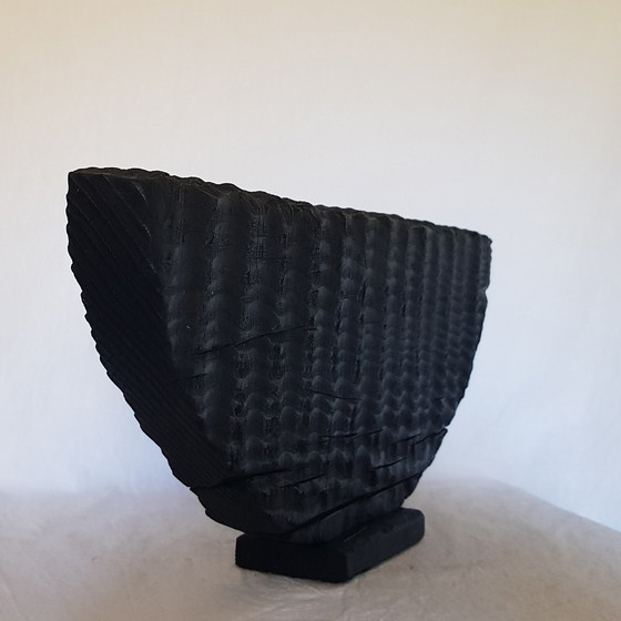 Image 1 of Sculpture en Bois Contemporaine