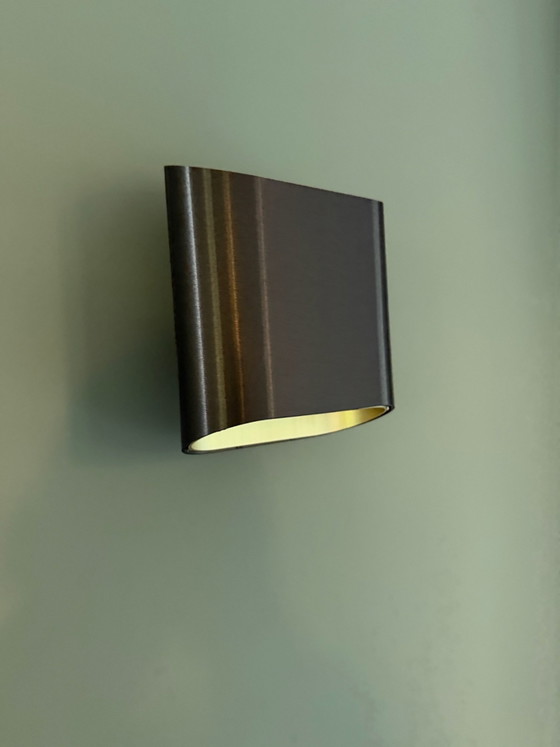 Set di 4 applique di design up- e downlighter con controllo smart – Modular, Metallo, Ottone (photo 4 of 8)