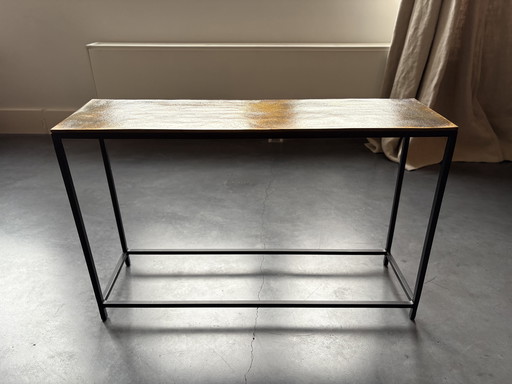 Pols potten bijzettafel