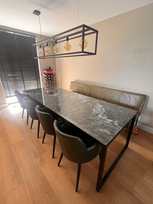 Ceramic dining table 260 x 100 x 75
