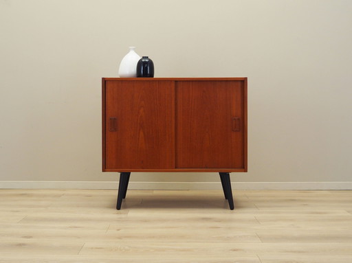 Teak Cabinet, Danish Design, 1970s, Production: Denmark