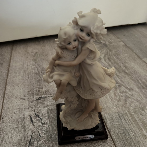 Image 1 of Giuseppe Armani "No te preocupes" 1144-P - Florencia 1986 Recuerdos Mágicos - Firmado
