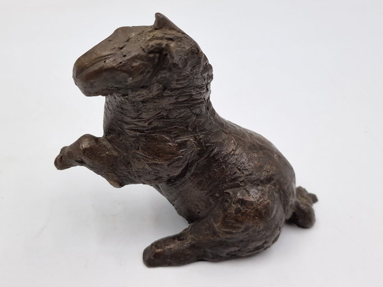 Image 1 of Kleine Bronzeskulptur eines Pferdes, Arthur Spronken?