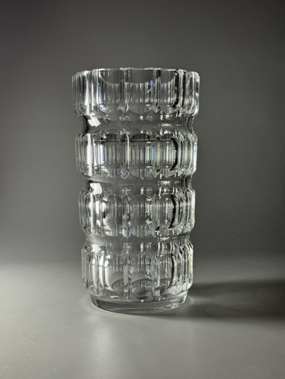Val Saint Lambert “Cendrillon” Crystal Vase — Charles Graffart, Belgium, c. 1940s (photo 3 of 15)