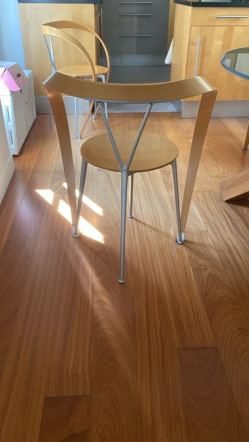 6 Stühle CASSINA Revers