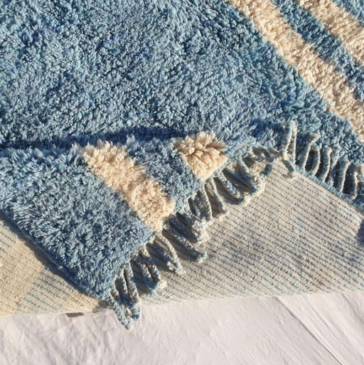 Tapis Berbère Marocain Authentique Fait Main 250cmx200cm – vloerkleden en tapijten, Cotton (photo 2 of 6)