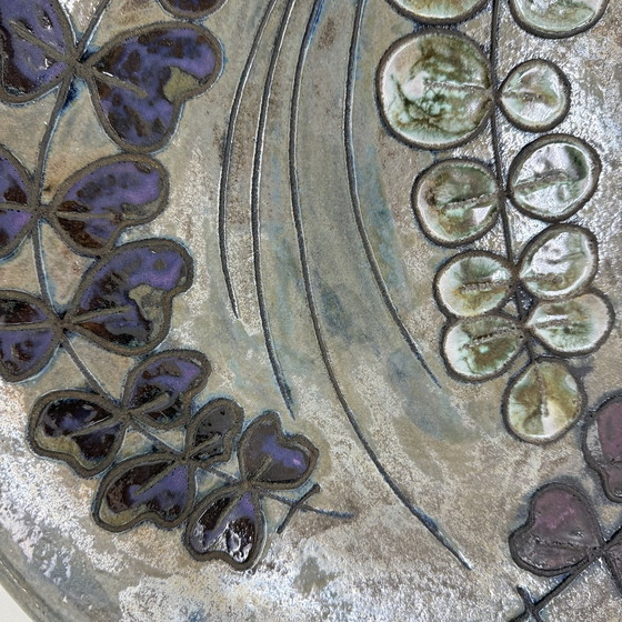 Image 1 of Plaque murale en céramique Rusha Handarbeit, 1970 Allemagne